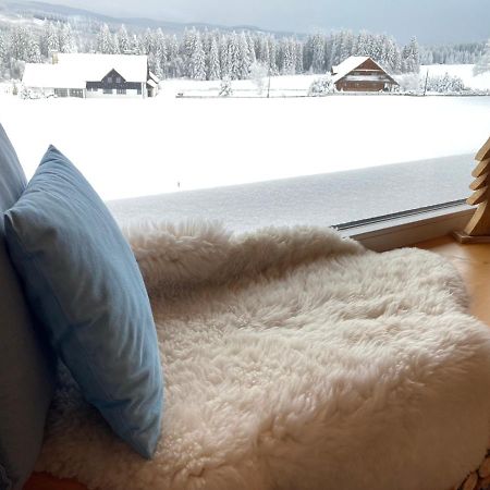Horsky Apartman Vyhlidka Rejviz ซลาเต โฮรี ภายนอก รูปภาพ