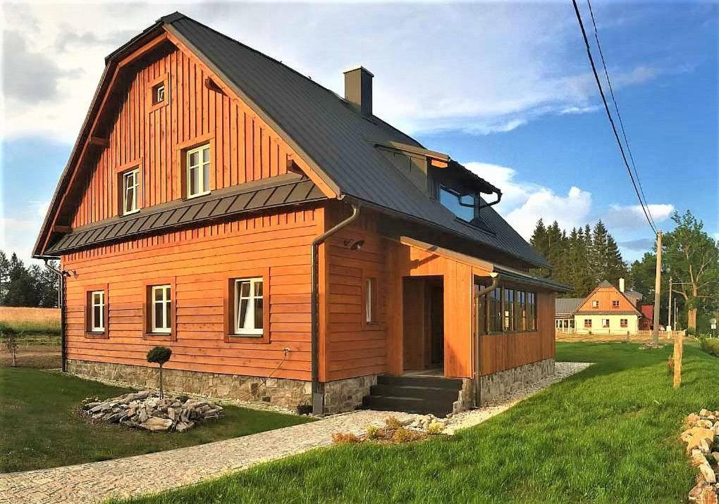 Horsky Apartman Vyhlidka Rejviz ซลาเต โฮรี ภายนอก รูปภาพ